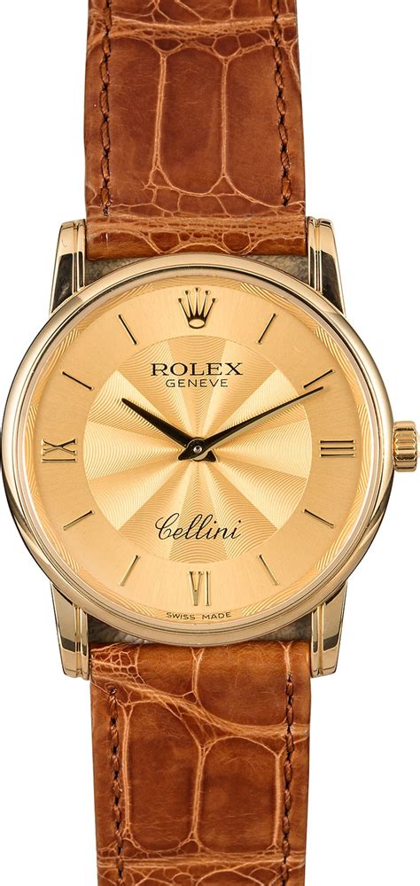 rolex cellini champagne|pre owned rolex cellini watches.